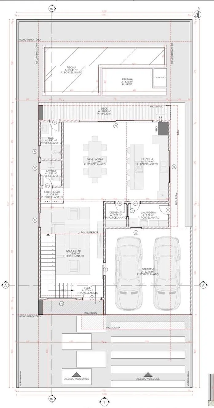 Casa de Alto Padrão para aluguel no Terras Alphaville, 3 Suítes, 4 vagas.