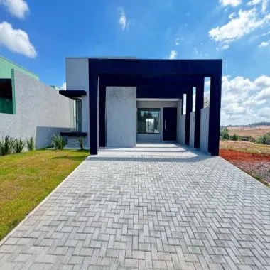 Casa pronta para morar Condomínio Fechado - Ponta Grossa Casa pronta para morar Condomínio Fechado - Ponta Grossa